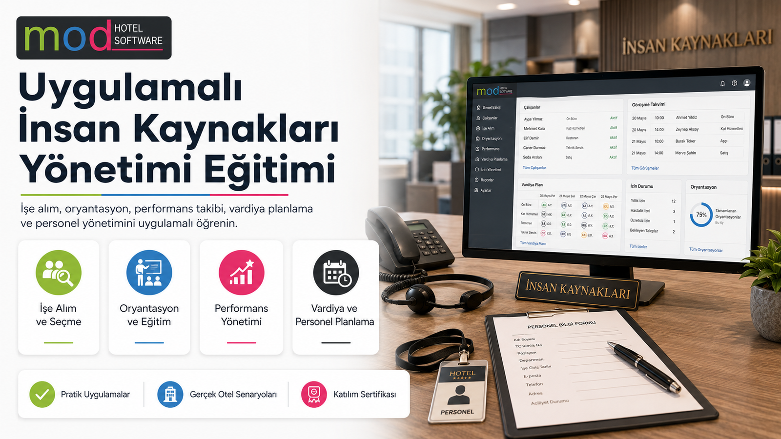 Uygulamalı İnsan Kaynakları Yönetimi Eğitimi